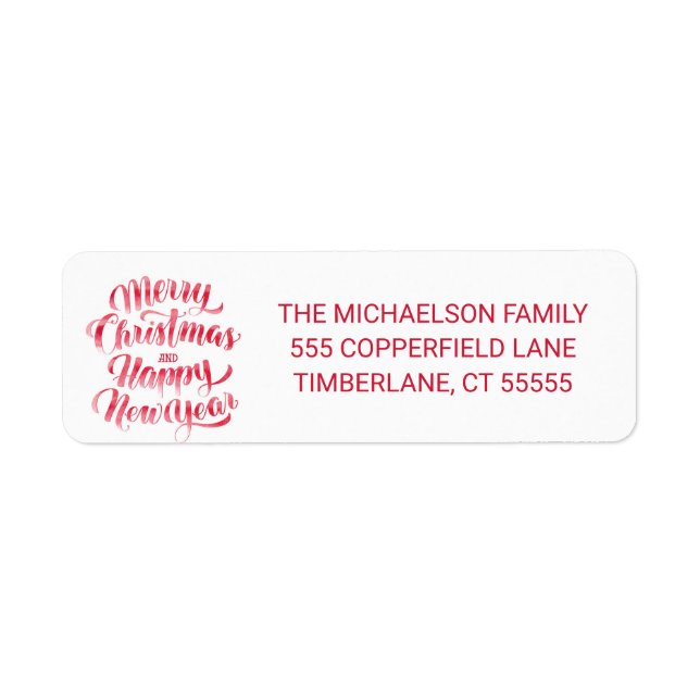 Christmas | Merry Christmas & Happy New Year (Front)