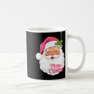 Christmas Merry Christmas Santa Face Jolly Santa C Coffee Mug