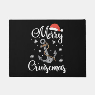 Christmas Merry Cruisemas Holiday Cruising Gift Doormat