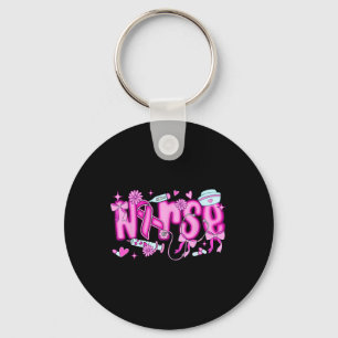 Christmas Merry Kick-mas Santa Claus Karate Keychain