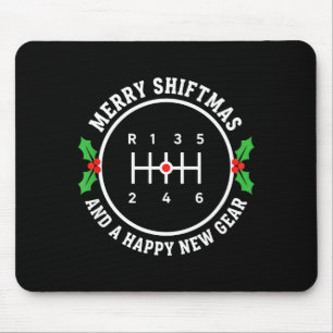 Christmas Merry Shiftmas And A Happy New Manual Sh Mouse Pad