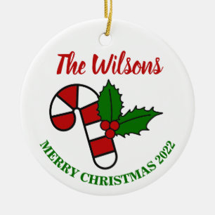 Christmas Message Family Ornament