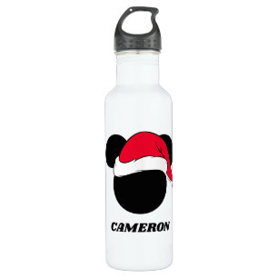 Christmas Mickey Mouse   Santa Icon 710 Ml Water Bottle