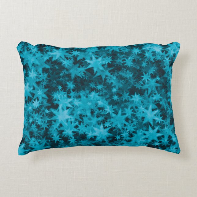Christmas Midnight Echo Accent Pillow (Front)