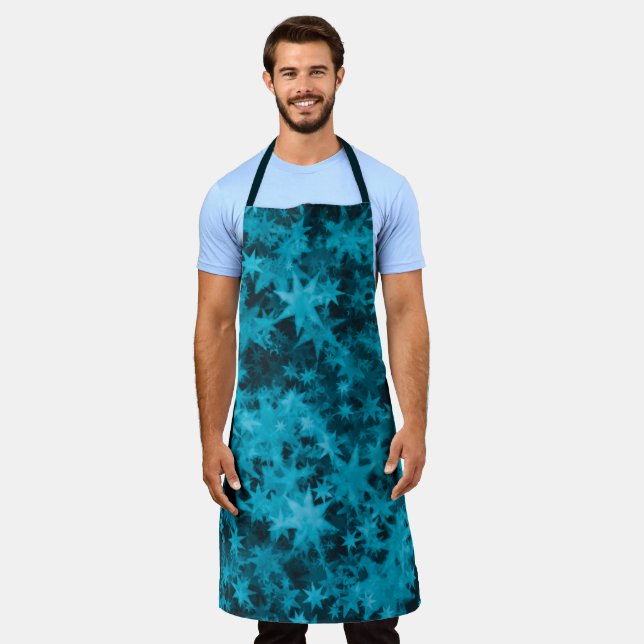 Christmas Midnight Echo Apron (Worn)