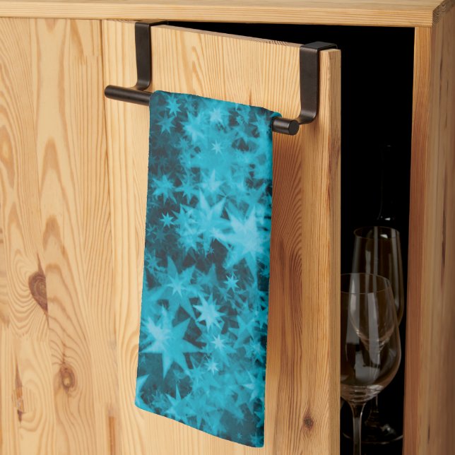 Christmas Midnight Echo Kitchen Towel (Thirds Fold)