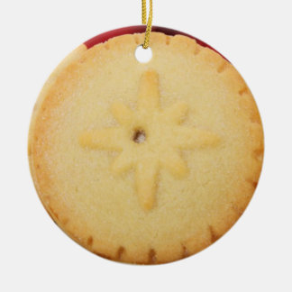 Christmas Mincemeat Pie One Sided Ornament