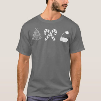 Christmas Minimal Design T-Shirt
