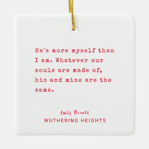 Christmas Minimal typewriter   Personalized text Ceramic Ornament