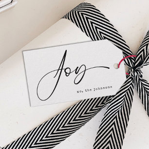 Christmas Minimalist Modern Simple Gift Tags