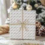 Christmas Minimalist Watercolor Pink & Grey  Wrapping Paper<br><div class="desc">Wrapping Paper Sheets featuring elegant Christmas pattern in rose,  beige,  browns and greys. View the collection link on this page to see all of the matching items in this beautiful design.</div>
