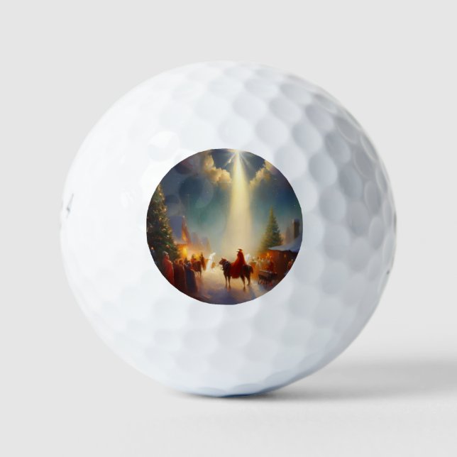 Christmas Miracle (4) Golf Balls (Front)