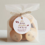 Christmas Miracle Pregnancy Announcement Classic Round Sticker<br><div class="desc">Share your joyous news with festive flair using our Christmas Miracle Pregnancy Announcement Classic Round Sticker. This charming sticker is perfect for adding a personal touch to your holiday announcements, gift wraps, or keepsakes. Featuring a delightful Christmas design, this sticker transforms ordinary items into memorable, personalized tokens of your exciting...</div>