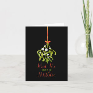 Christmas Mistletoe Holiday Card