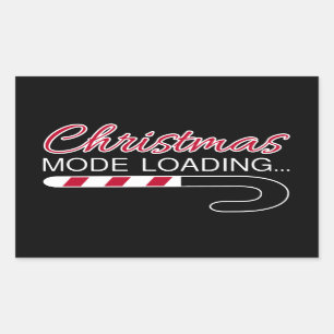Christmas Mode Loading - X Mas Candy Cane Load Bar Sticker