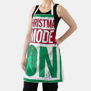 christmas mode on in u  apron