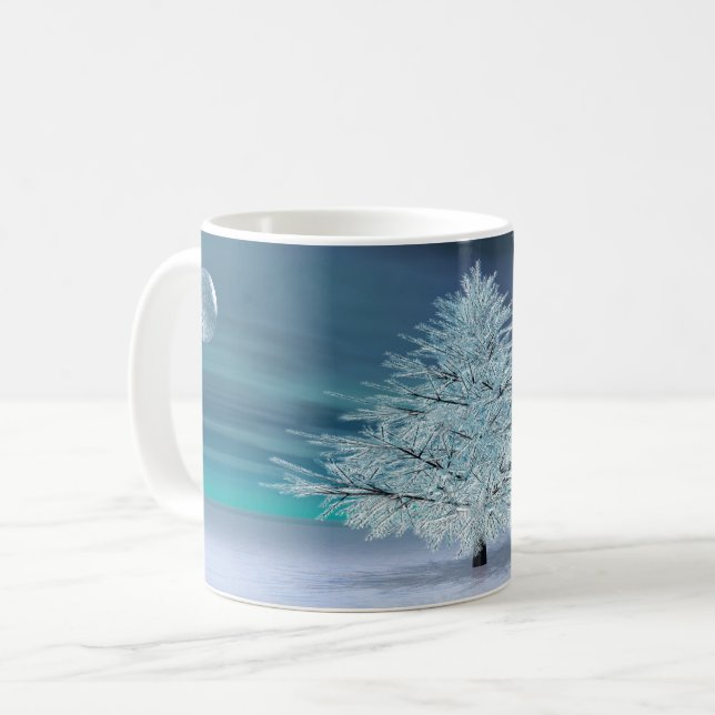 Christmas Moonlight Coffee Mug (Front Left)