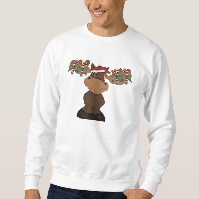 Christmas Moose Sweatshirt (Front)