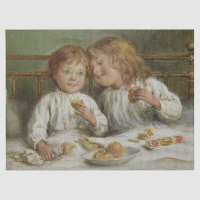 Christmas Morning (by Joseph Clark) Tissue Paper (Front)