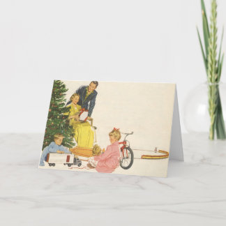 Christmas Morning Holiday Card