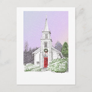 Christmas Morning Holiday Postcard