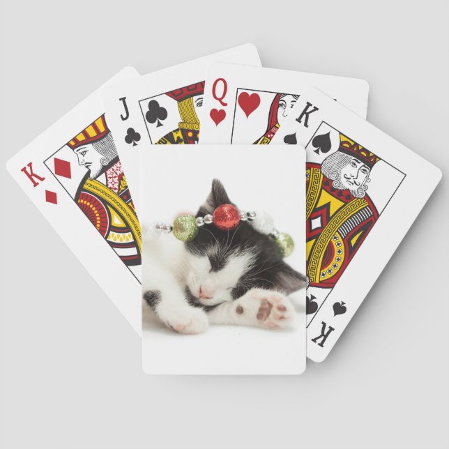 Christmas Morning Playing Cards (Back)