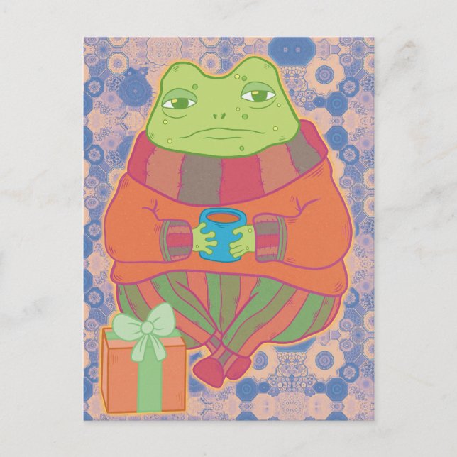 Christmas Morning Postcard (Front)