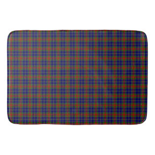 Christmas Morning Scottish Tartan Pattern Bath Mat