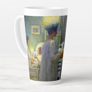 Christmas Morning, The Feast of Saint Lucy Latte Mug