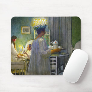 Christmas Morning, The Feast of Saint Lucy Mouse Pad