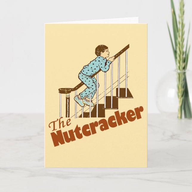 Christmas Morning The Nutcracker Holiday Card (Front)