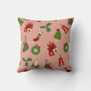 Christmas Morning Throw Pillow