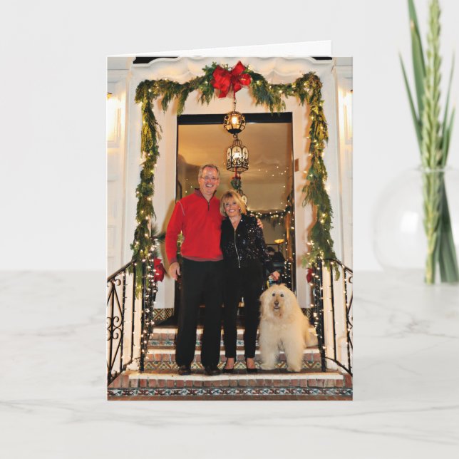 Christmas - Mosley Lucia - Kirby - LabraDoodle Holiday Card (Front)