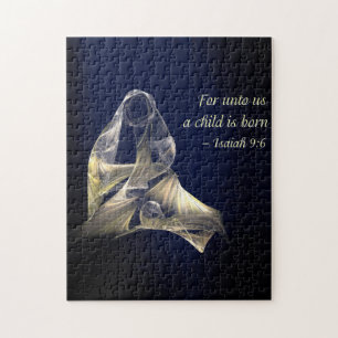 Christmas - Mother and Child Jigsaw Puzzle
