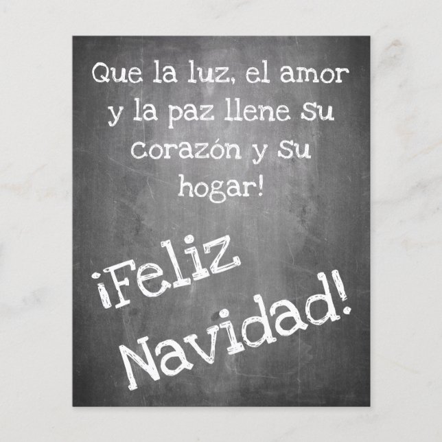 Christmas motif in chalkboard style - XMAS (Front)