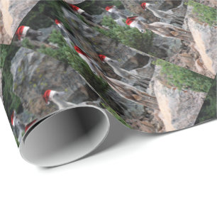 Christmas Mountain Goats Wrapping Paper