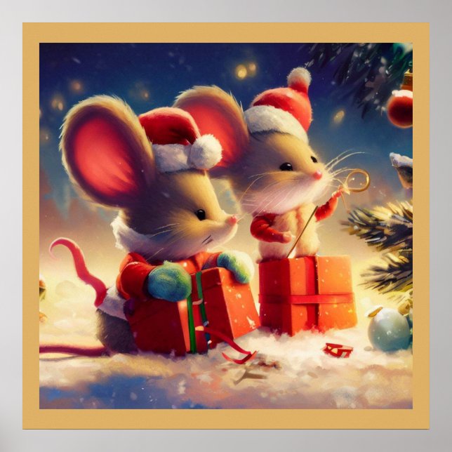 Christmas Mouse 3 Poster (Front)