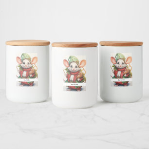 Christmas Mouse 46 Your Text Here Food Label