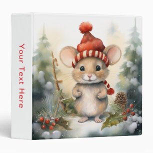 Christmas Mouse Binder