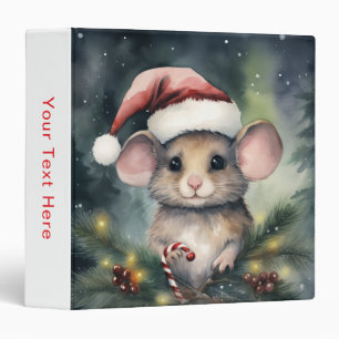 Christmas Mouse Binder
