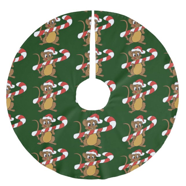 Christmas Mouse Christmas Tree Skirt (Front)