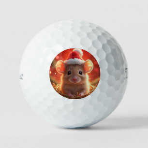 Christmas Mouse Golf Balls