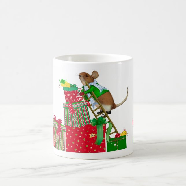 Christmas Mouse  Mug (Center)