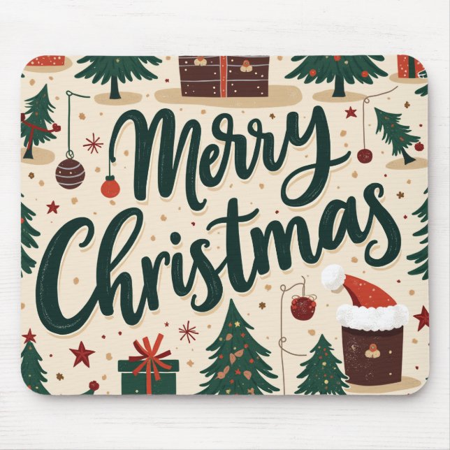  christmas mouse pad (Front)