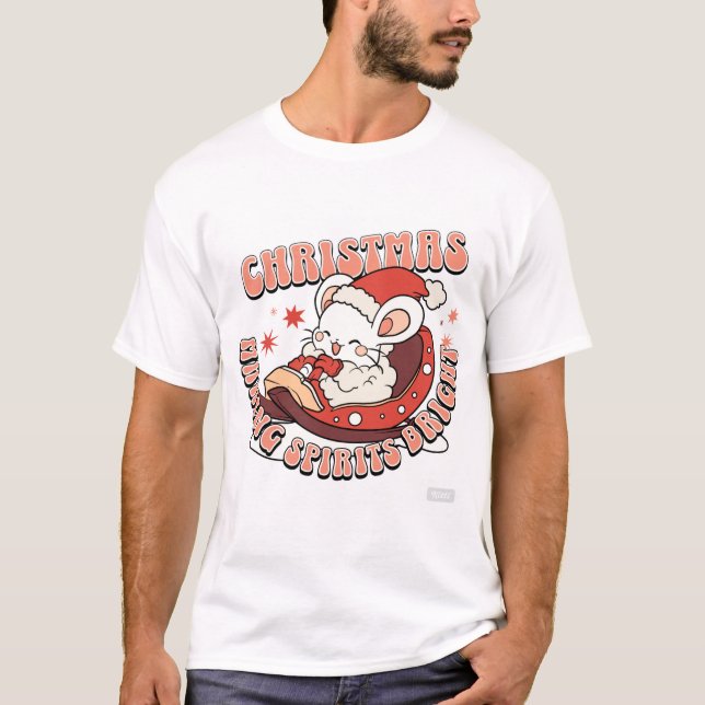 Christmas Mouse T-Shirt (Front)