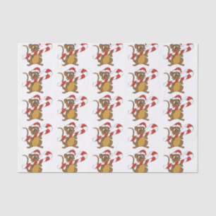Christmas Mouse Tissue Paper