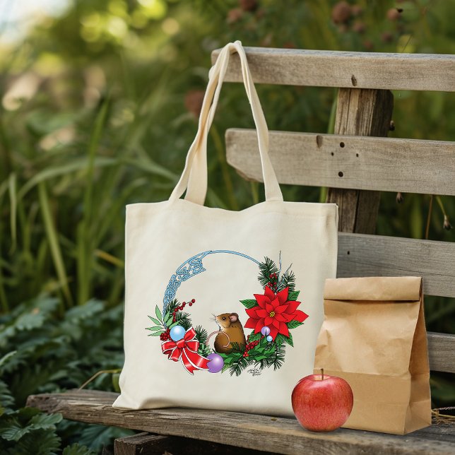 Christmas Mouse Tote Bag (Creator Uploaded)
