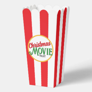 Christmas Movie Night Popcorn Box