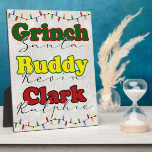 Christmas Movie  Plaque