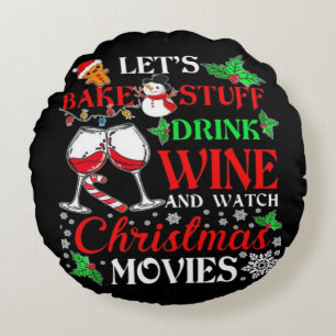 Christmas movie  round pillow
